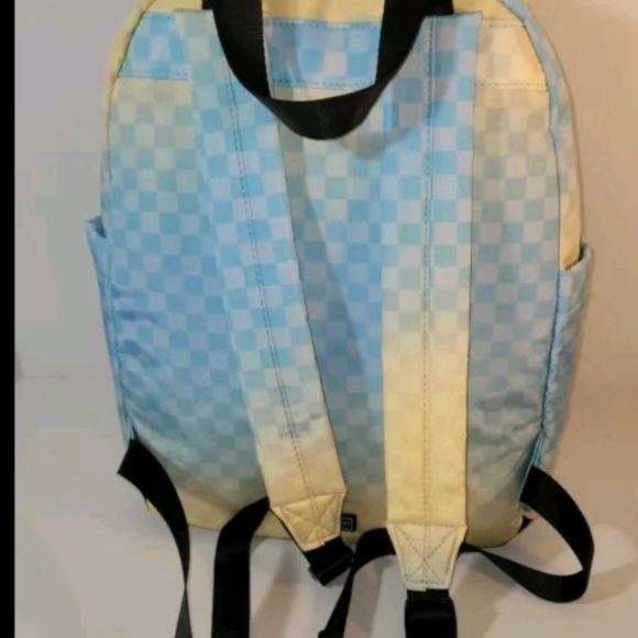 Steve Madden Geometric Backpack: Multicolor, Zip-Around Closure, Silver Hardware - Picture 5 of 5